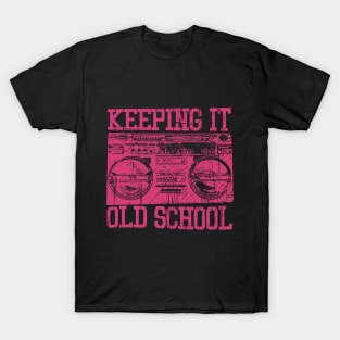 Old School Cassette Player T-Shirt